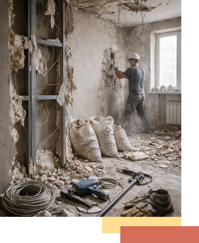 Профессиональный демонтаж зданий и конструкций в Котельниках