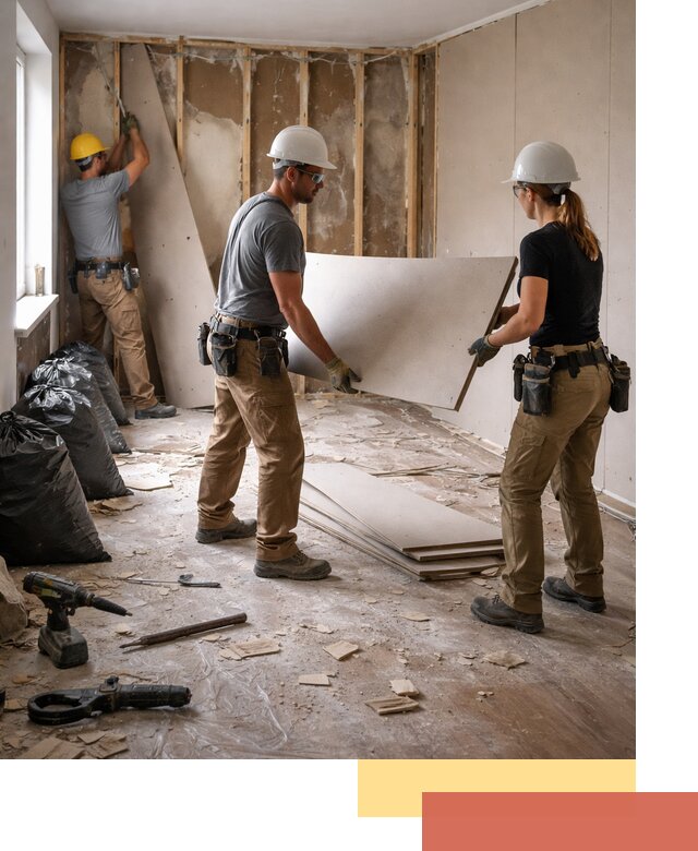 Демонтаж стеновых панелей в Котельниках быстро и аккуратно