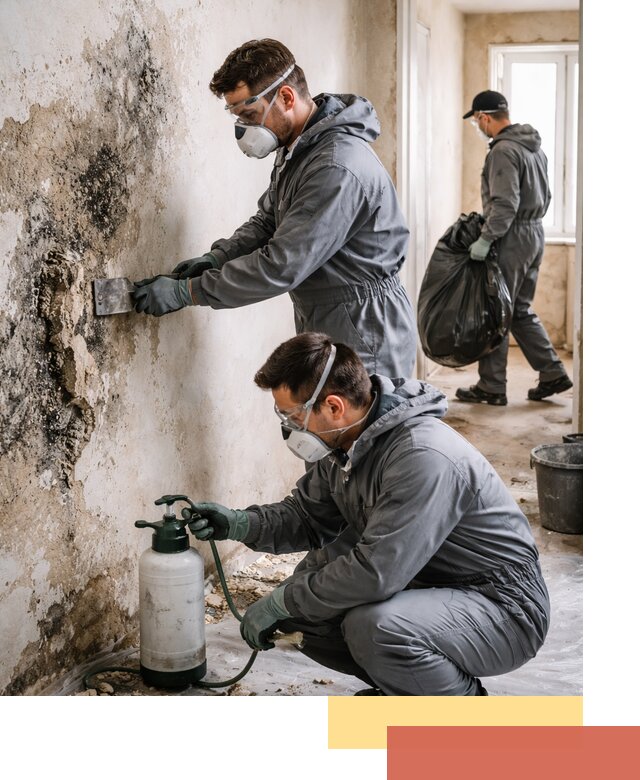 Удаление плесени со стен профессионально в Котельниках