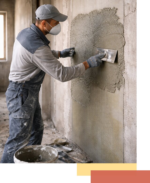 Штукатурка стен по сетке в Котельниках под ключ качественно и быстро