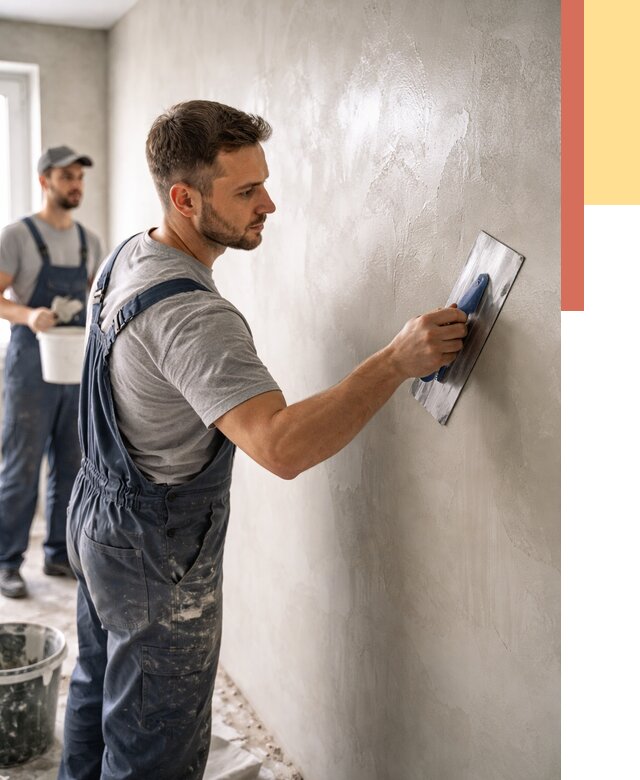 Глянцевание штукатурки стен в Котельниках от 7964 руб. — услуги и затирка | ОТДЕЛОЧНИК-Ктн