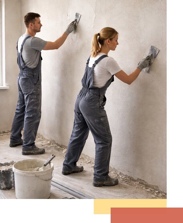 Штукатурка стен под обои в Котельниках профессионально и быстро