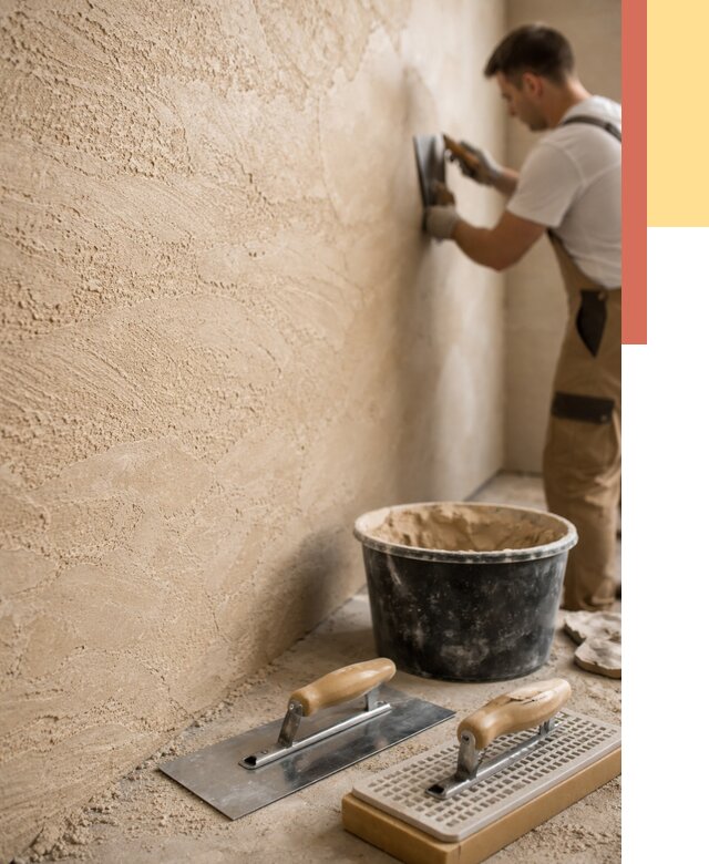 Декоративная штукатурка травертин в Котельниках от 1911 руб/м2 — качественно и недорого | ОТДЕЛОЧНИК-Ктн