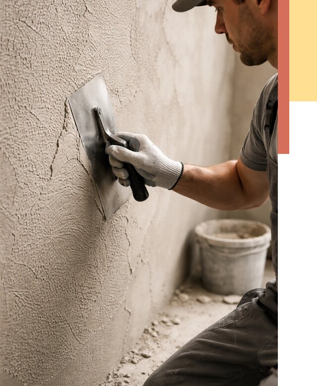 Структурная штукатурка стен в Котельниках от 4778 руб. под ключ | ОТДЕЛОЧНИК-Ктн