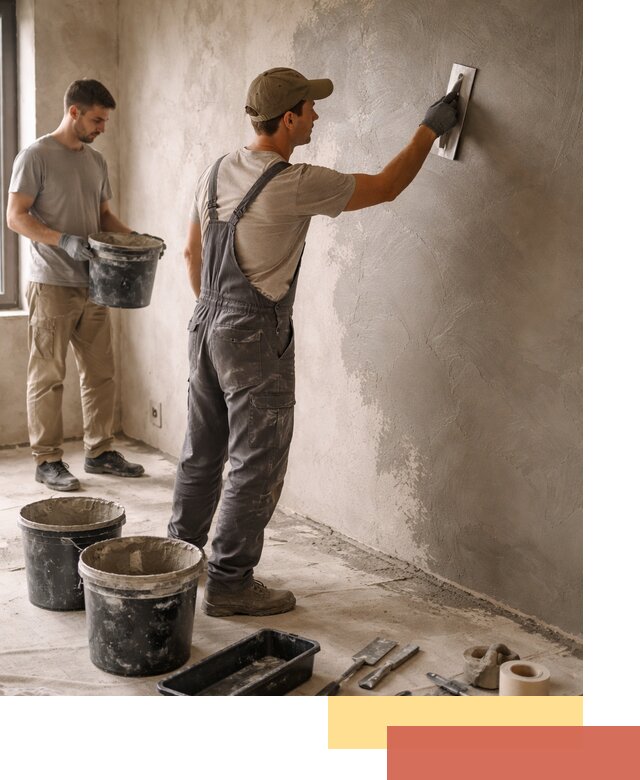 Нанесение микроцемента на стены в Котельниках качественно и быстро
