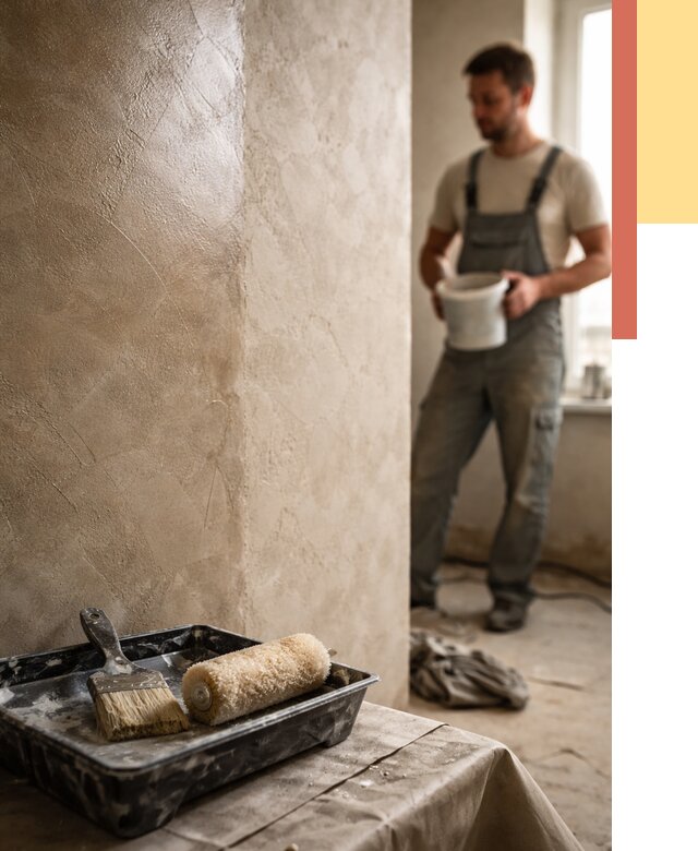 Нанесение воска на штукатурку в Котельниках от 3716 руб. | Услуги ОТДЕЛОЧНИК-Ктн