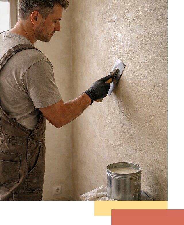 Нанесение воска на штукатурку в Котельниках для защиты и блеска