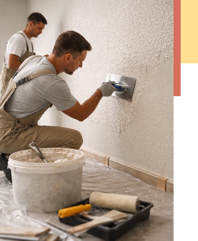 Нанесение жидких обоев в Котельниках от 7964 руб./м2 — быстро и недорого | ОТДЕЛОЧНИК-Ктн