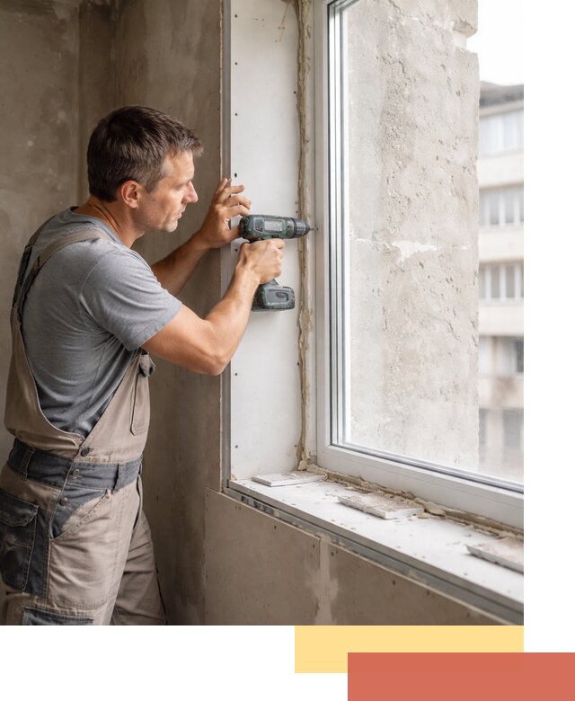 Монтаж гипсокартонных откосов в Котельниках под ключ