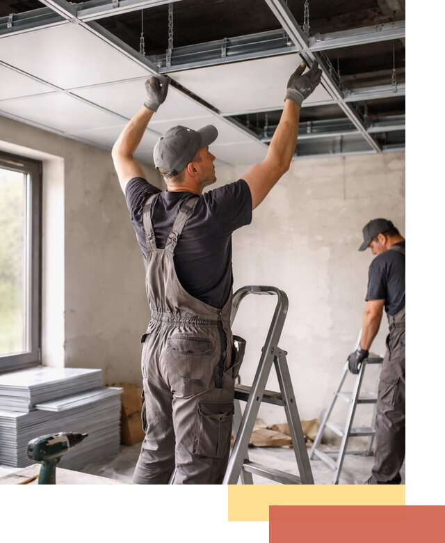 Монтаж кассетного потолка в Котельниках качественно и быстро