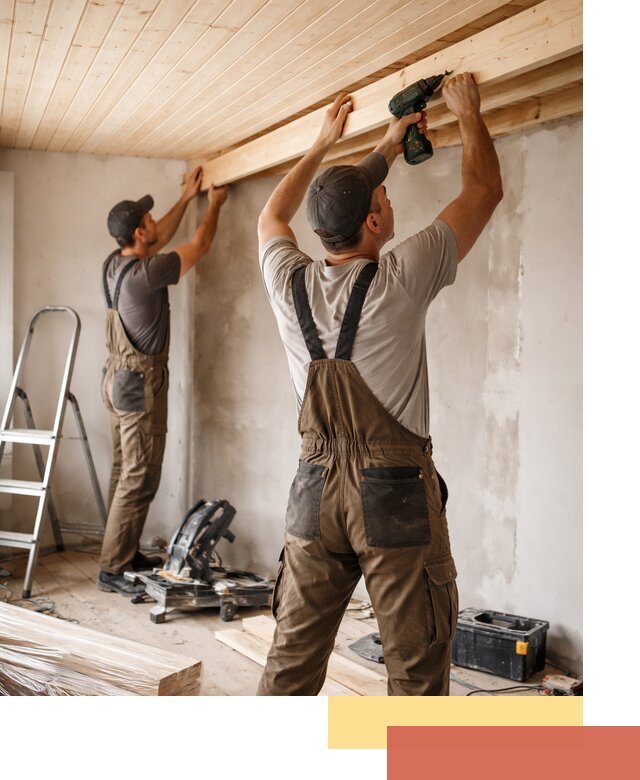 Монтаж потолка из вагонки в Котельниках профессионально и аккуратно