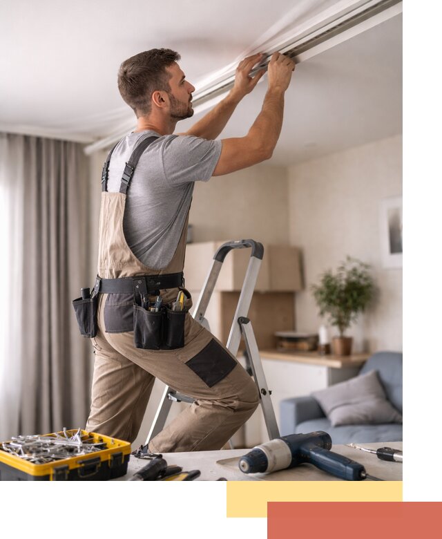 Ремонт натяжных потолков в Котельниках — качественно и оперативно